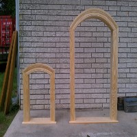 Arched Window Jamb Liners -Pine